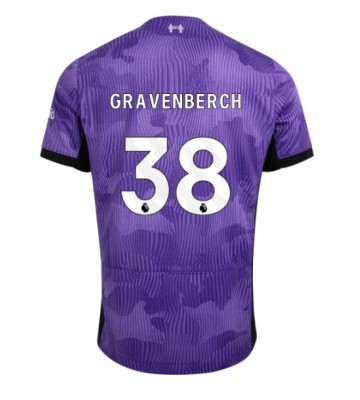 Liverpool Ryan Gravenberch #38 Koszulka Trzecich 2023-24 Krótki Rękaw